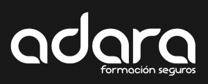 Adara Formación en Seguros Logo Blanco Footer